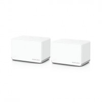 Mercusys HALO H70X (2-PACK) sistema Wi-Fi Mesh (Wi-Fi en malla) Doble banda (2,4 GHz / 5 GHz) Wi-Fi 6 (802.11ax) Blanco 3 Interno (Espera 4 dias)